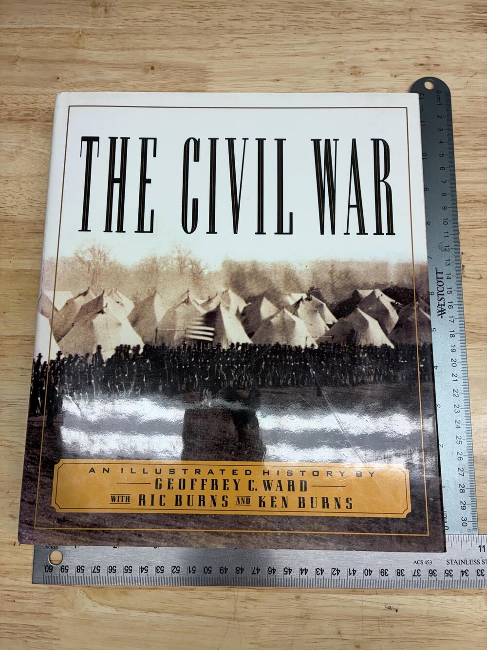 The Civil War Illustrated History 1990 First Edition Ken Burns Geoffrey Ward